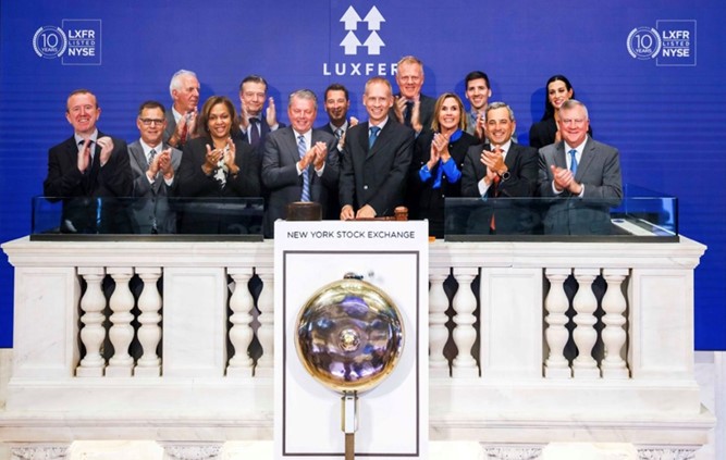 Luxfer NYSE Closing Bell