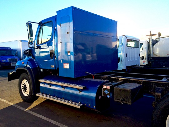 McNeilus Truck With CNG configuration