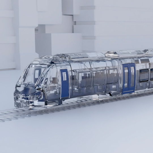 hydrogen-powered train