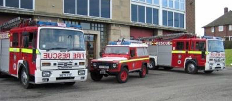 Bramley Fire Station was used as a base for the TV show