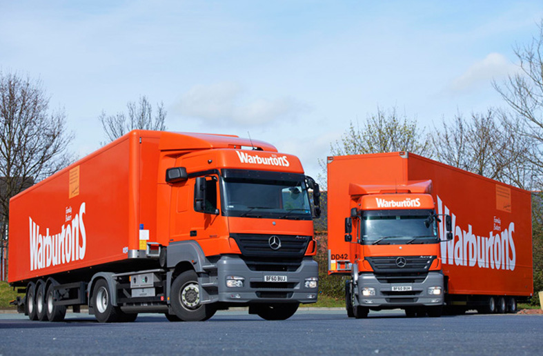 Warburtons dual fuel trucks